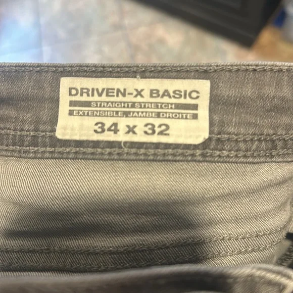 Buffalo Straight Stretch Grey Jeans - Picture 5 of 5